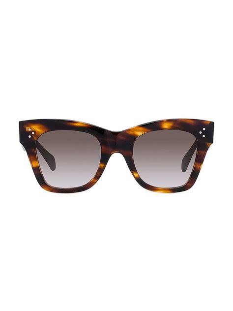 celine 50mm rectangular sunglasses|Celine.